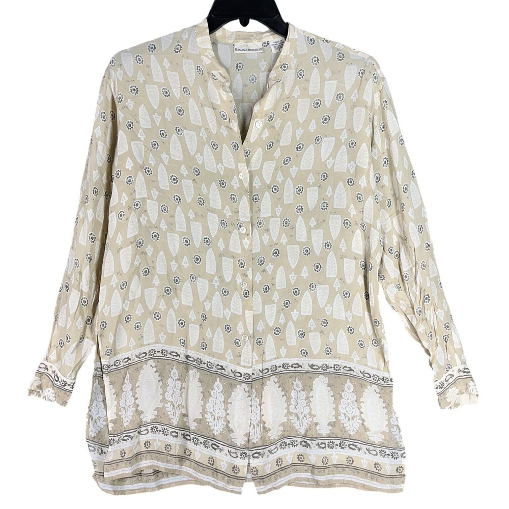 Banana Republic Tunic Size S‎ Business Career Tribal Southwest Vintage 90s/Y2K
